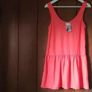 NWT Anthropologie silence + noise Coral Dress